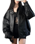 St John's Vintage Leather Bomber