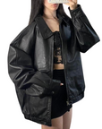 St John's Vintage Leather Bomber