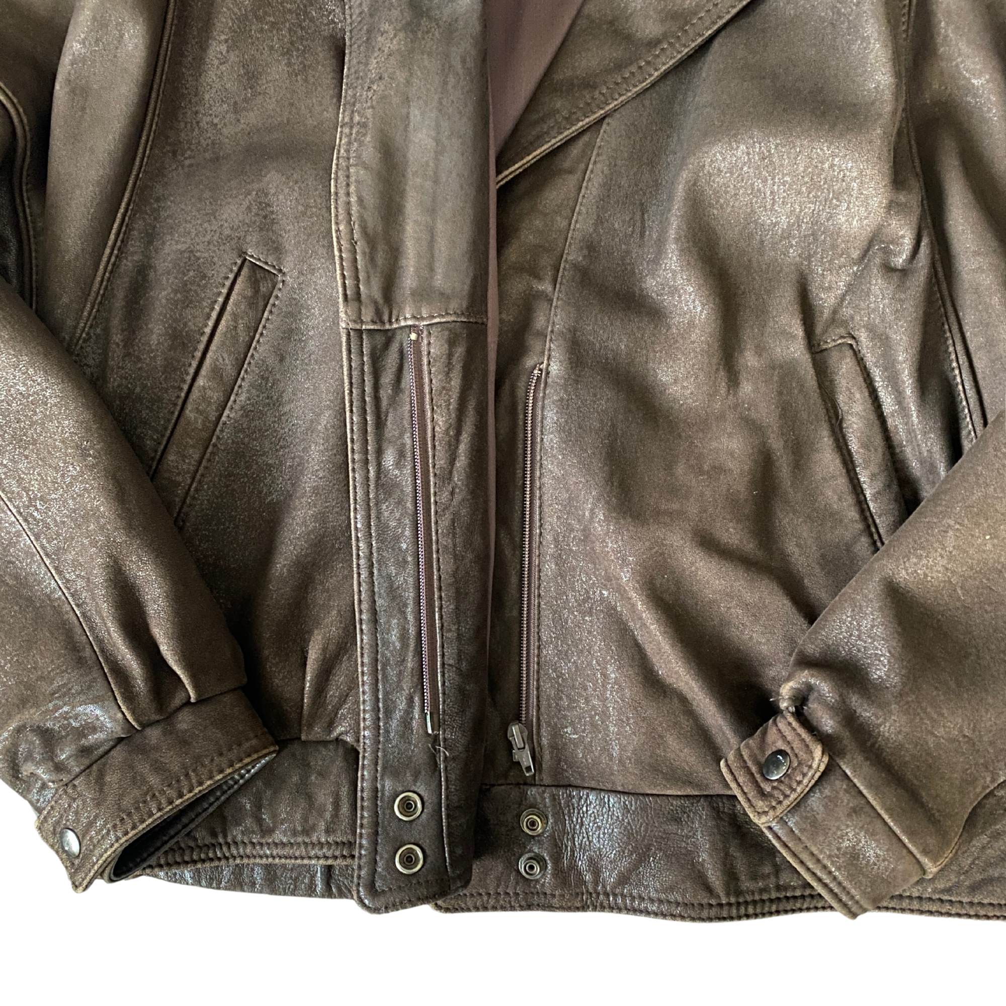 Hide Leather Bomber