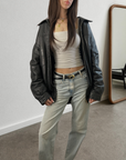 Sara Leather Jacket