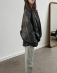 Sara Leather Jacket