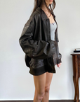 Argus Leather Bomber