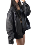 The Old Mill Leather Bomber