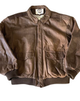 Oak Leather Bomber