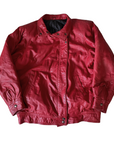 Valois Leather Bomber