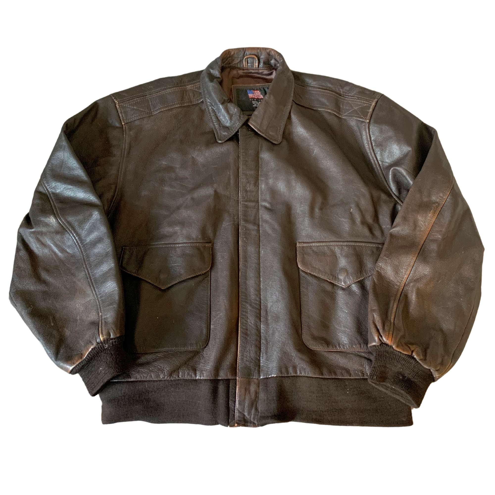 Argus Leather Bomber