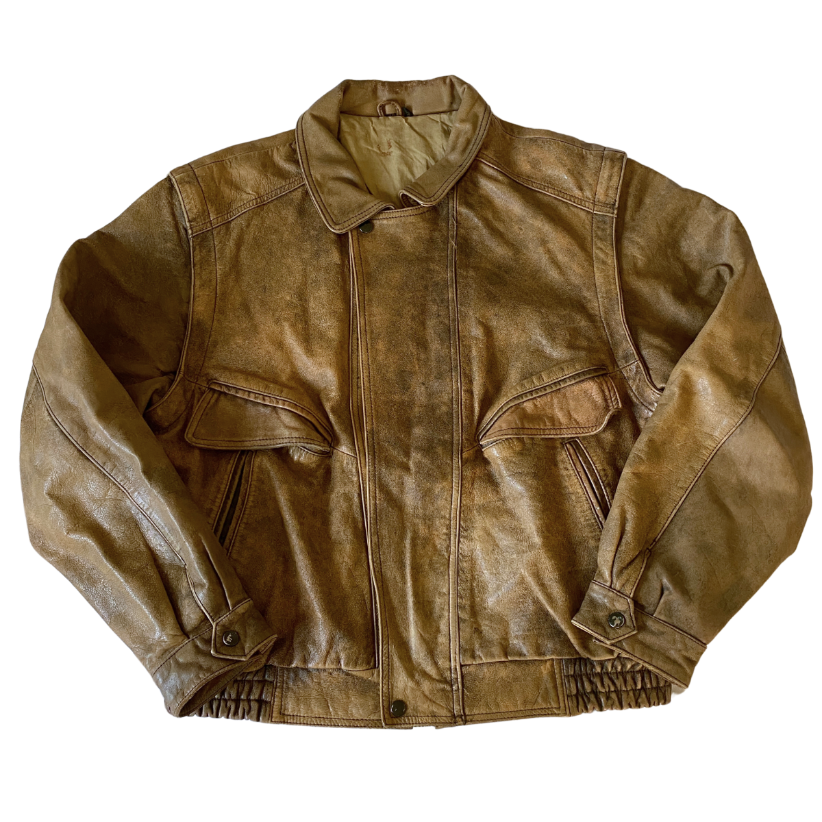 Sand Leather Bomber