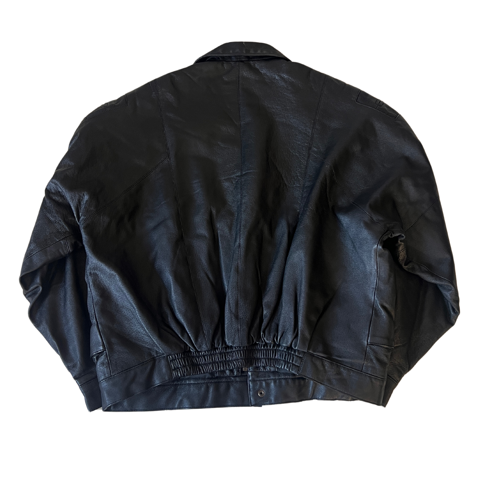 Mirage Leather Bomber