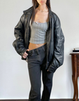 Danier Leather Bomber