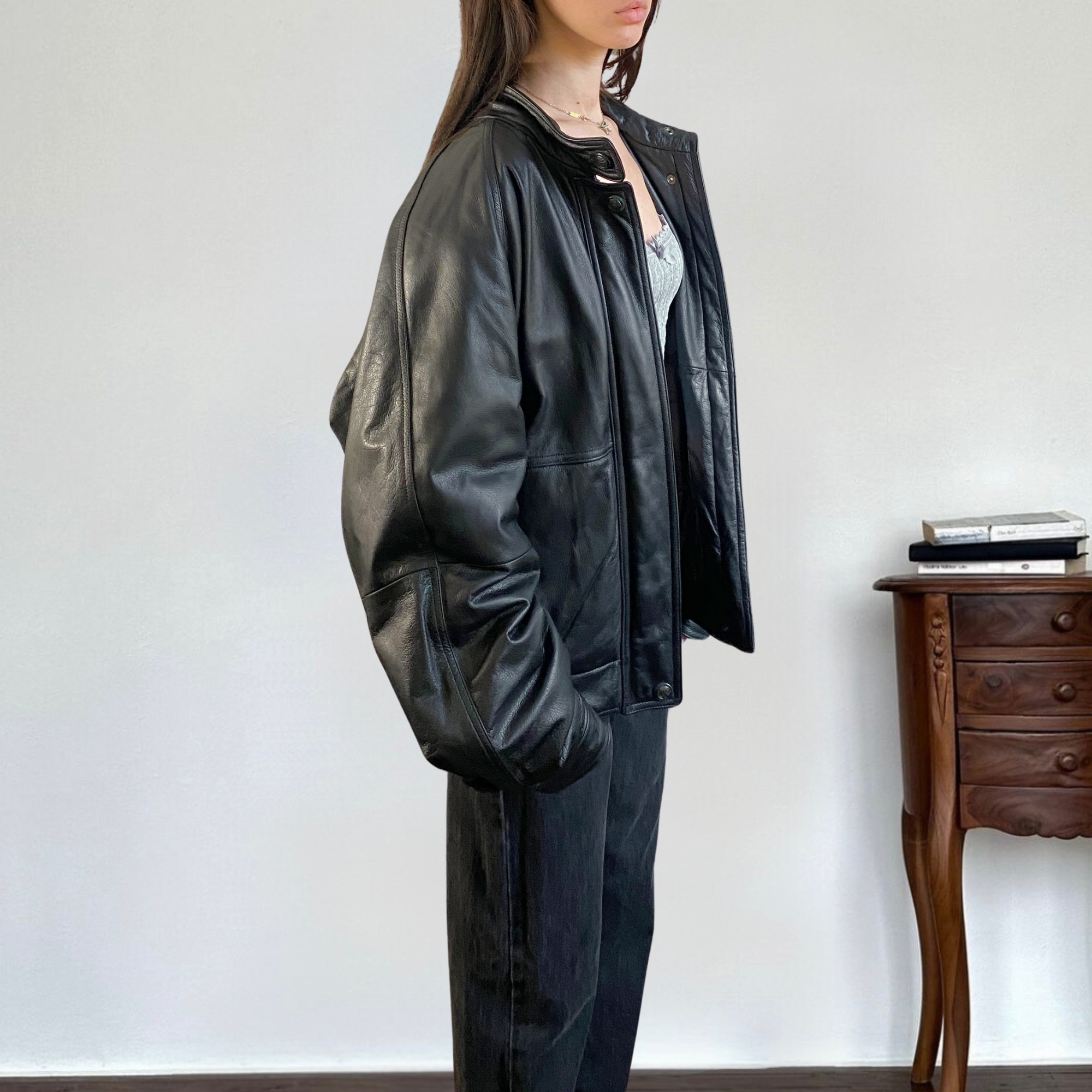 Danier Leather Bomber