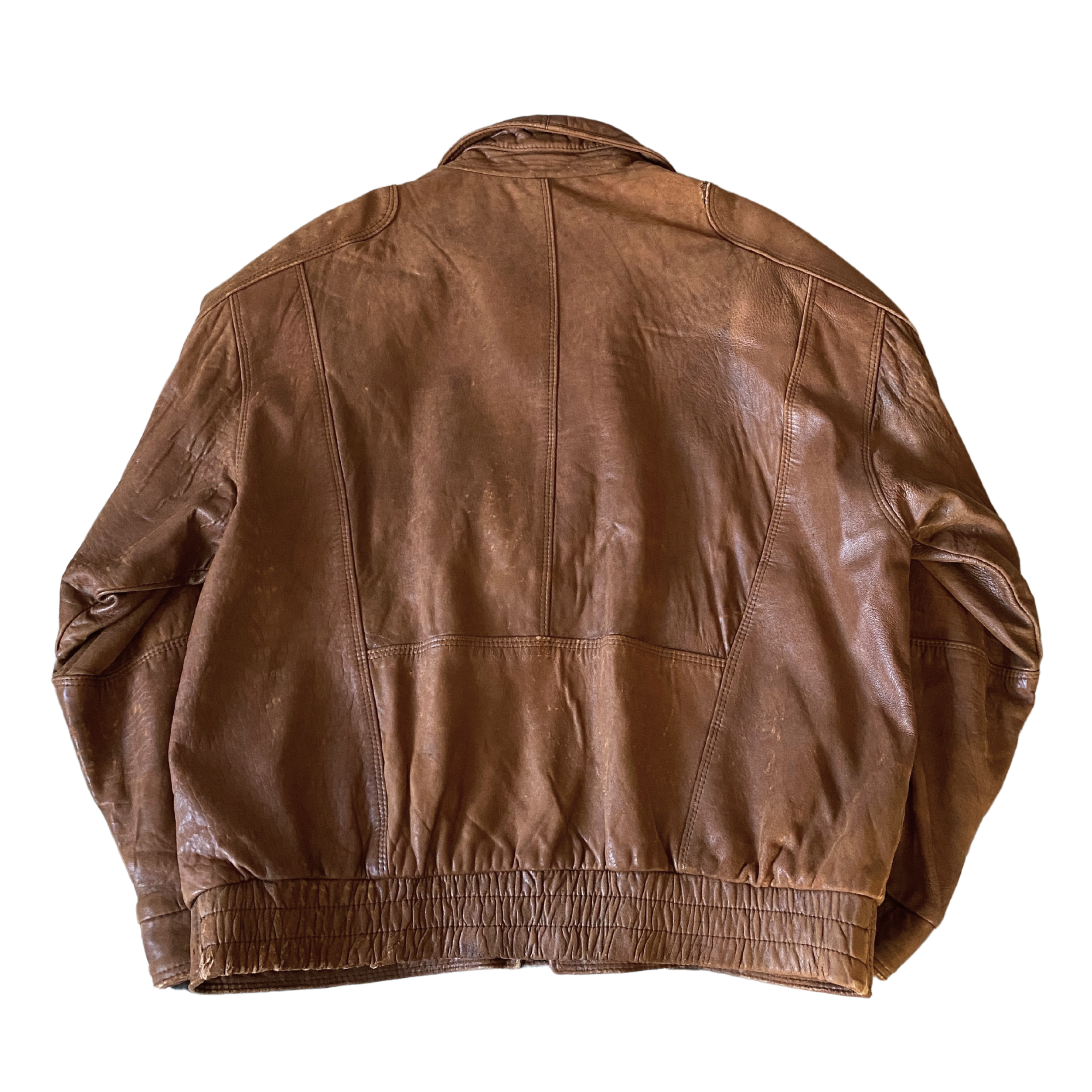 Viktor Leather Bomber