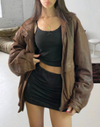 AO Leather Bomber