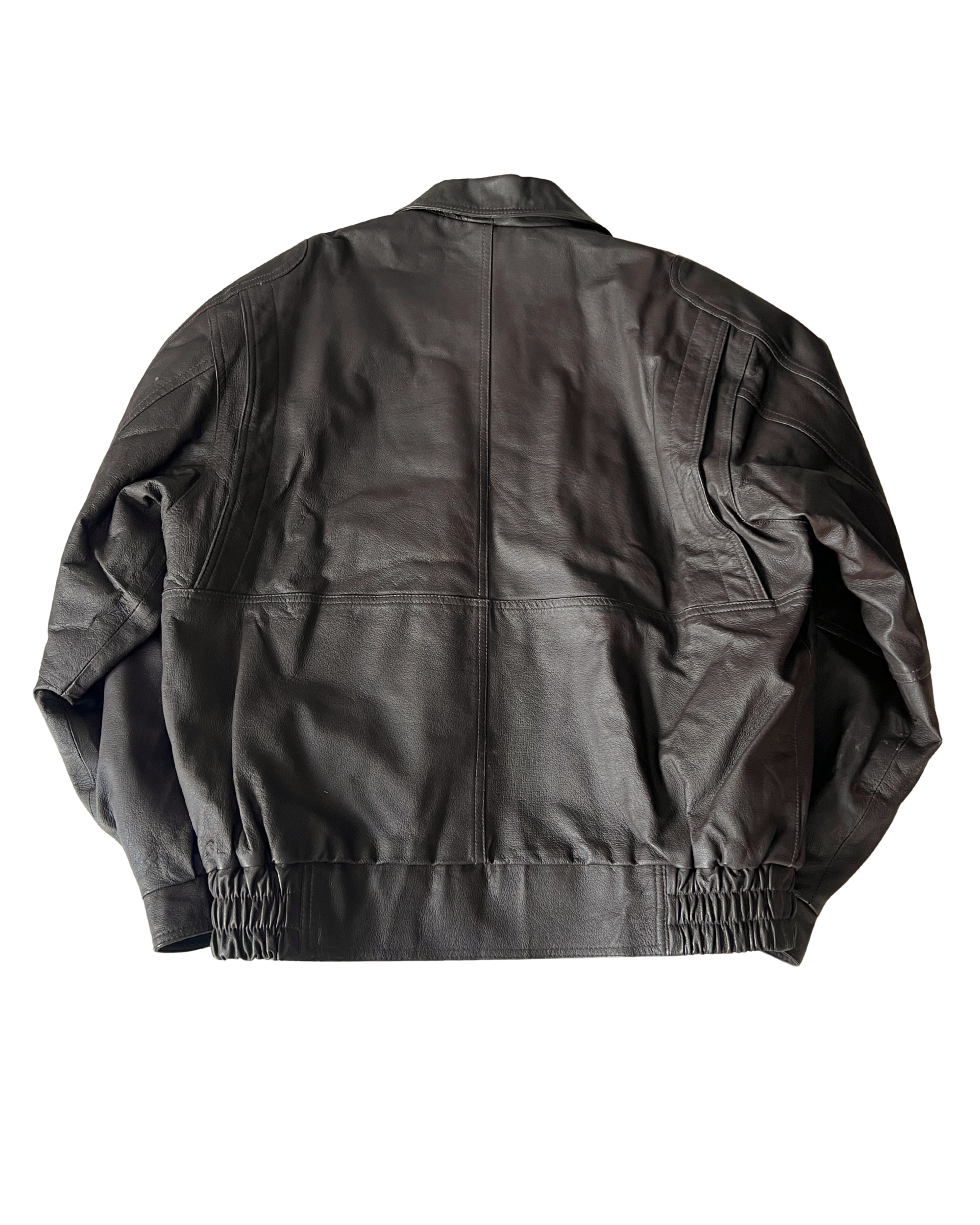 Poppy Leather Bomber