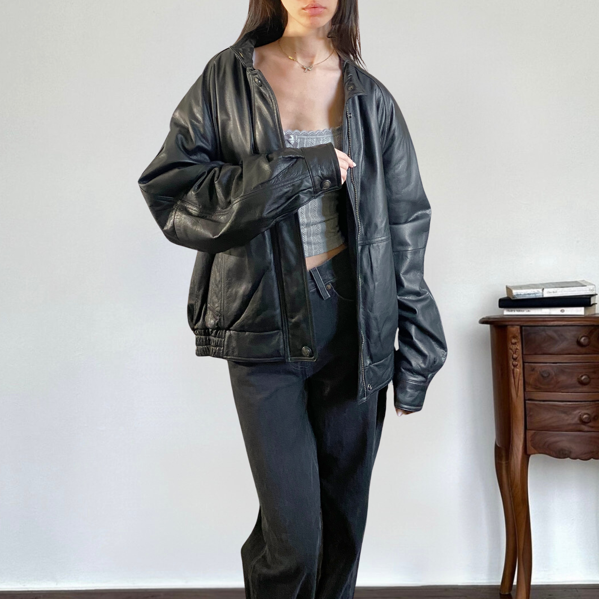 Danier Leather Bomber