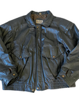 Falls Creek Leather Bomber