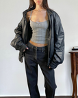 Danier Leather Bomber