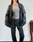 Danier Leather Bomber