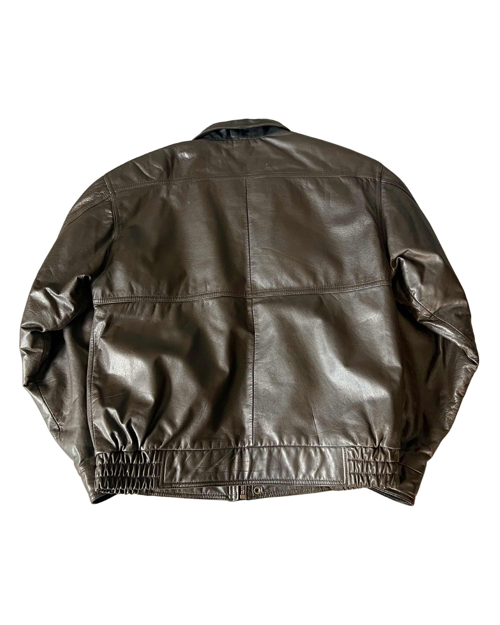 Esguire Leather Bomber