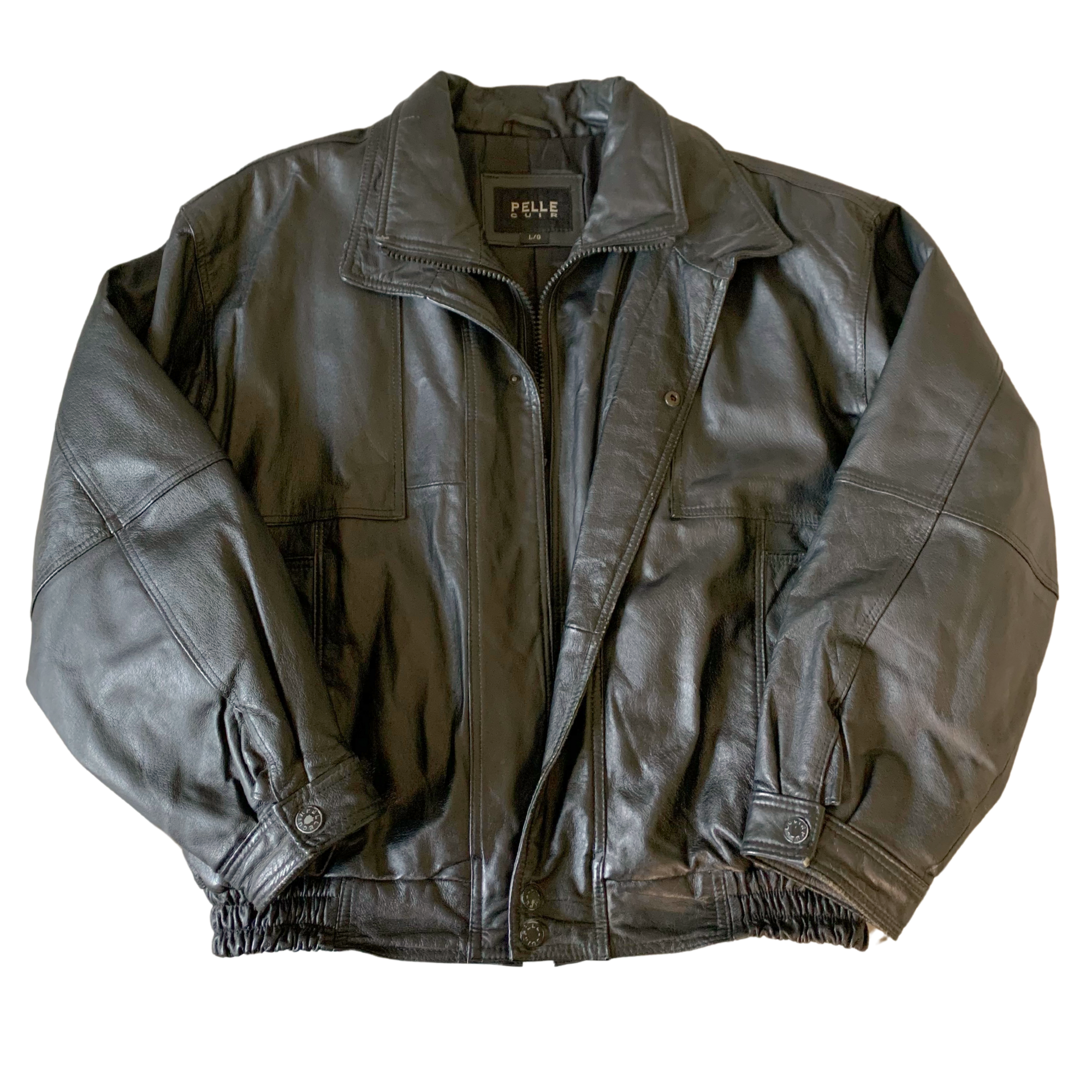 Pelle Cuir Leather Bomber