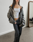 Esguire Leather Bomber