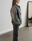 Esguire Leather Bomber