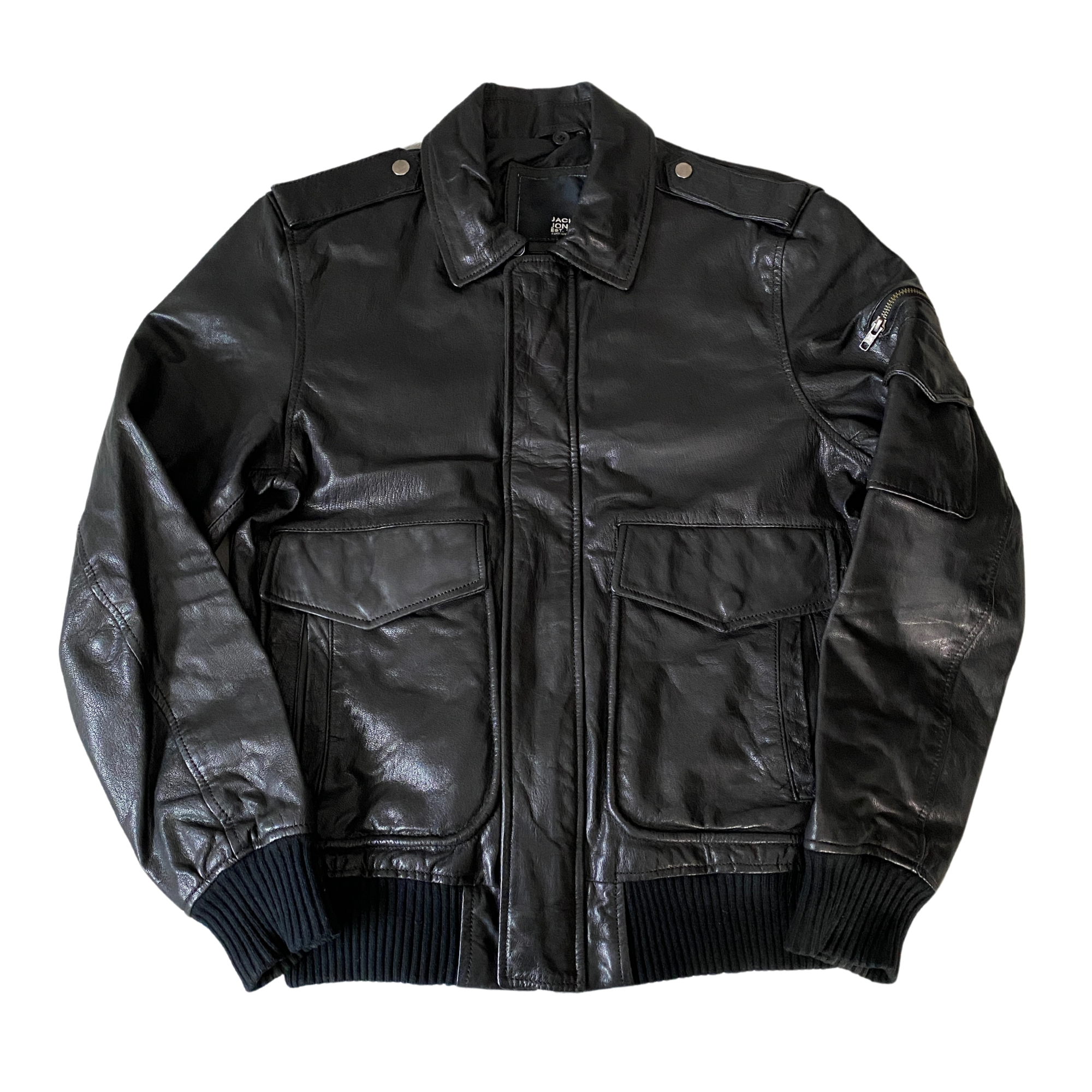 Jones Leather Bomber