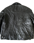 Oxy Leather Bomber