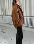 Viktor Leather Bomber