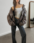 Danier Leather Bomber
