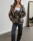 Danier Leather Bomber
