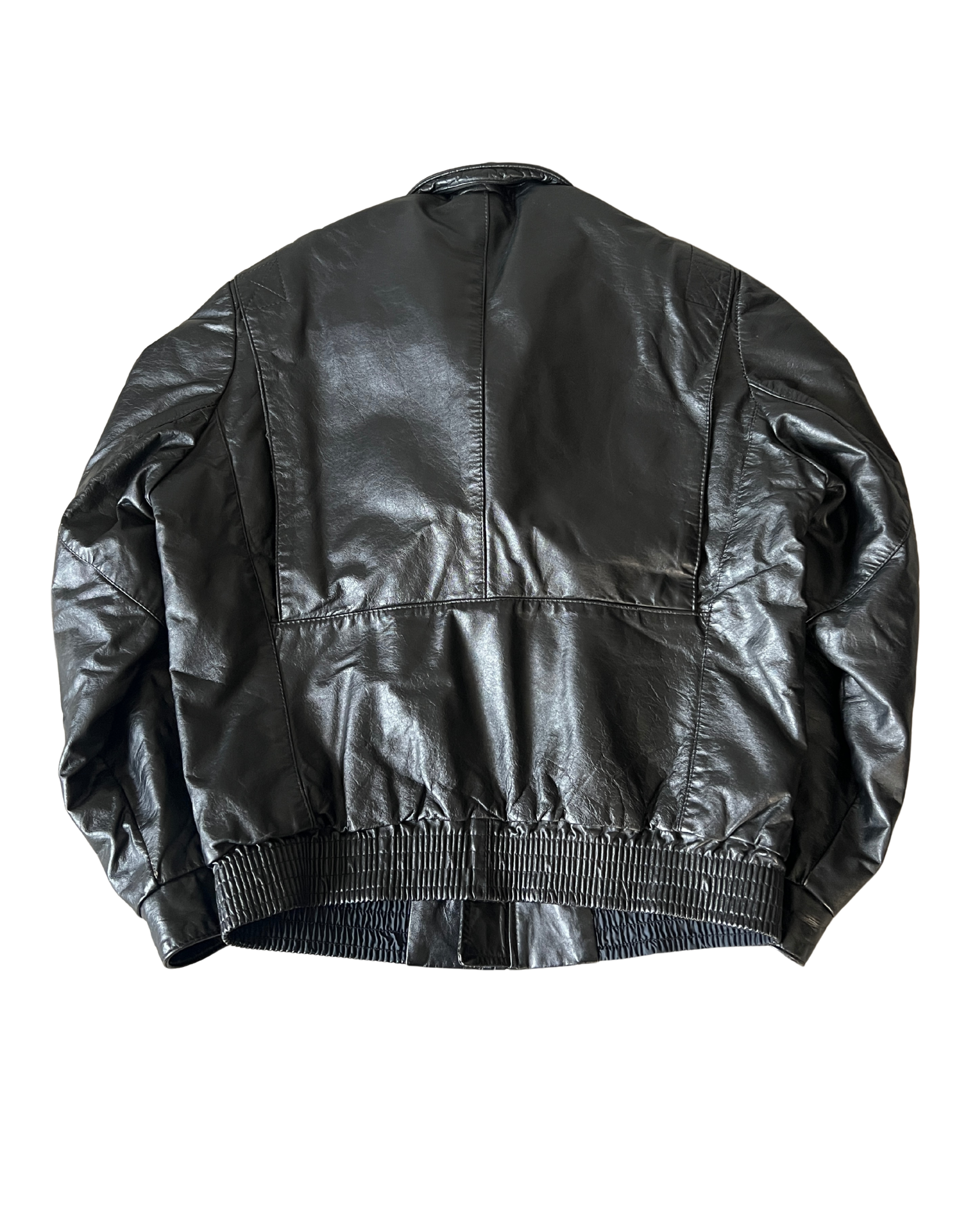 Maison Leather Bomber