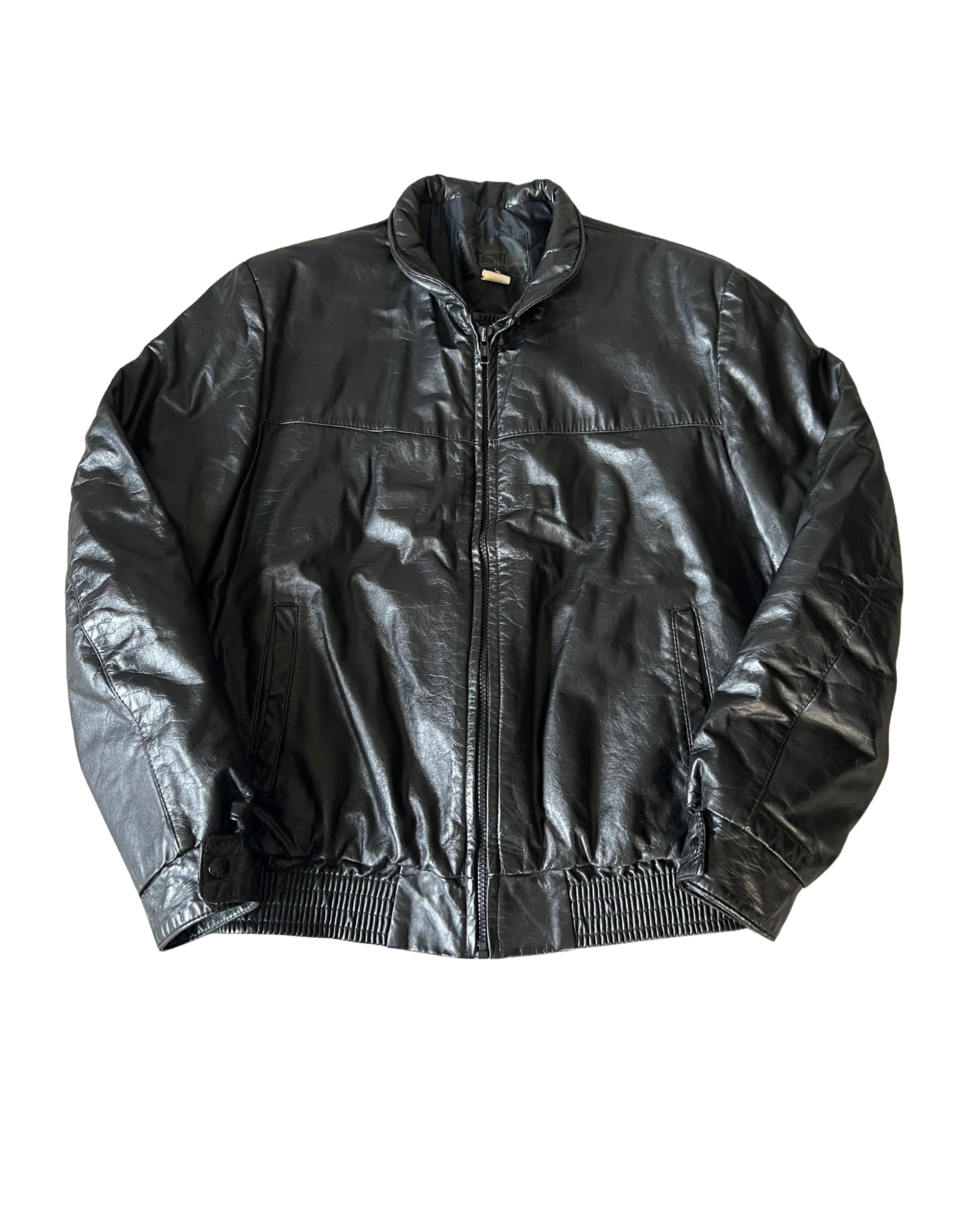 Maison Leather Bomber