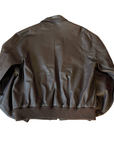 Clara Leather Bomber