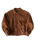 Cora Leather Bomber