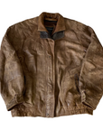 David Moore Leather Bomber