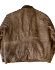 David Moore Leather Bomber