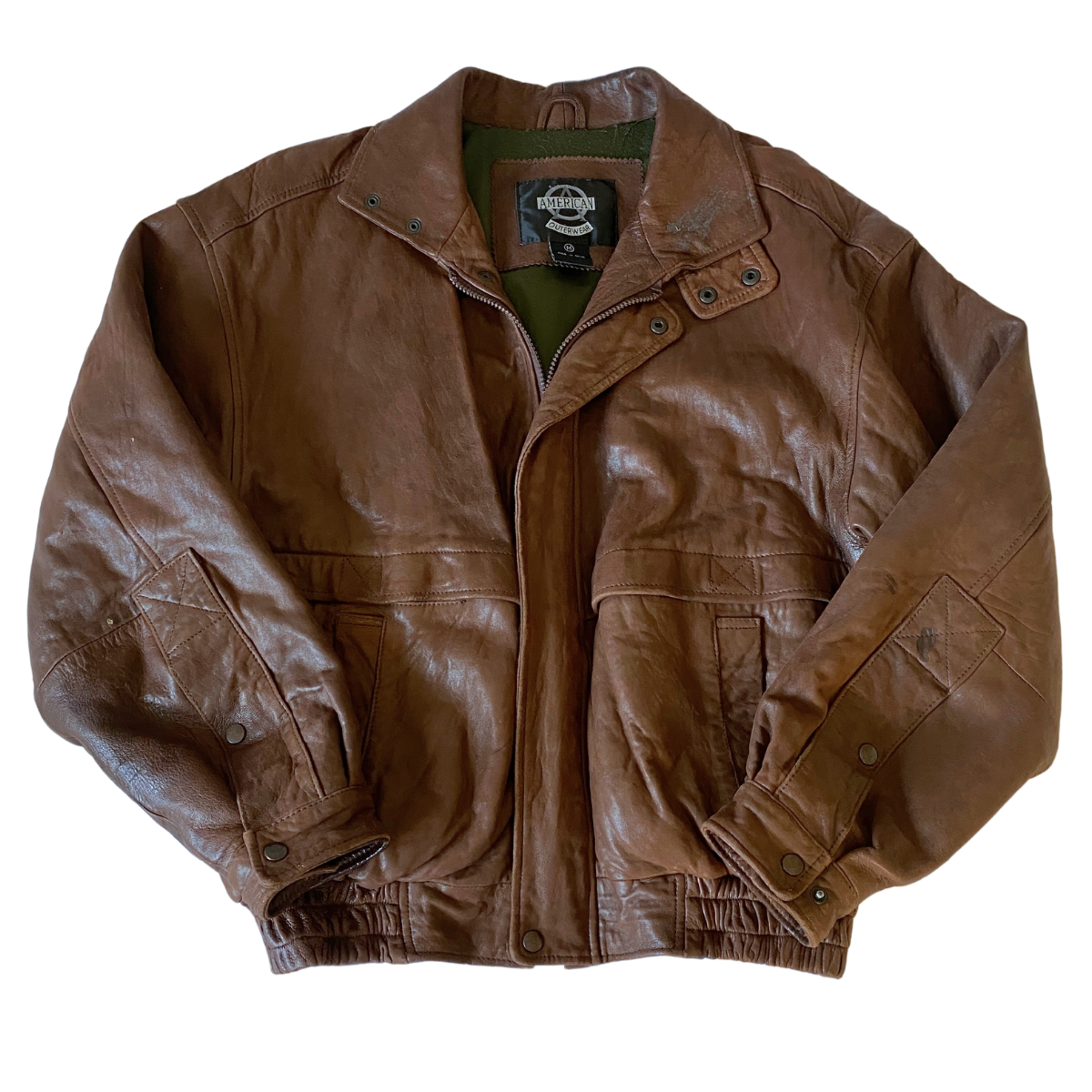 AO Leather Bomber