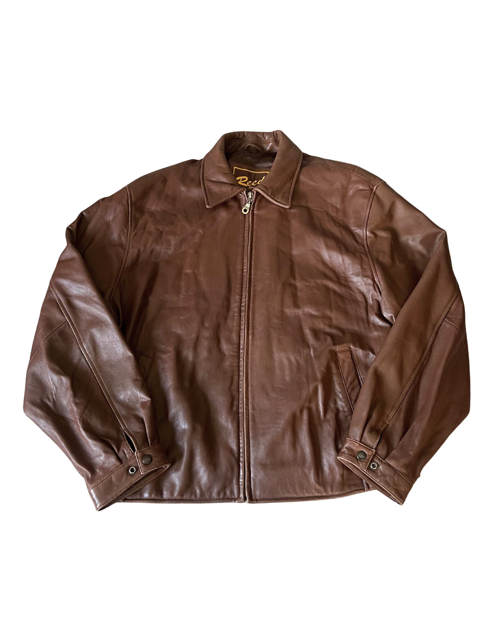 Reed Leather Bomber