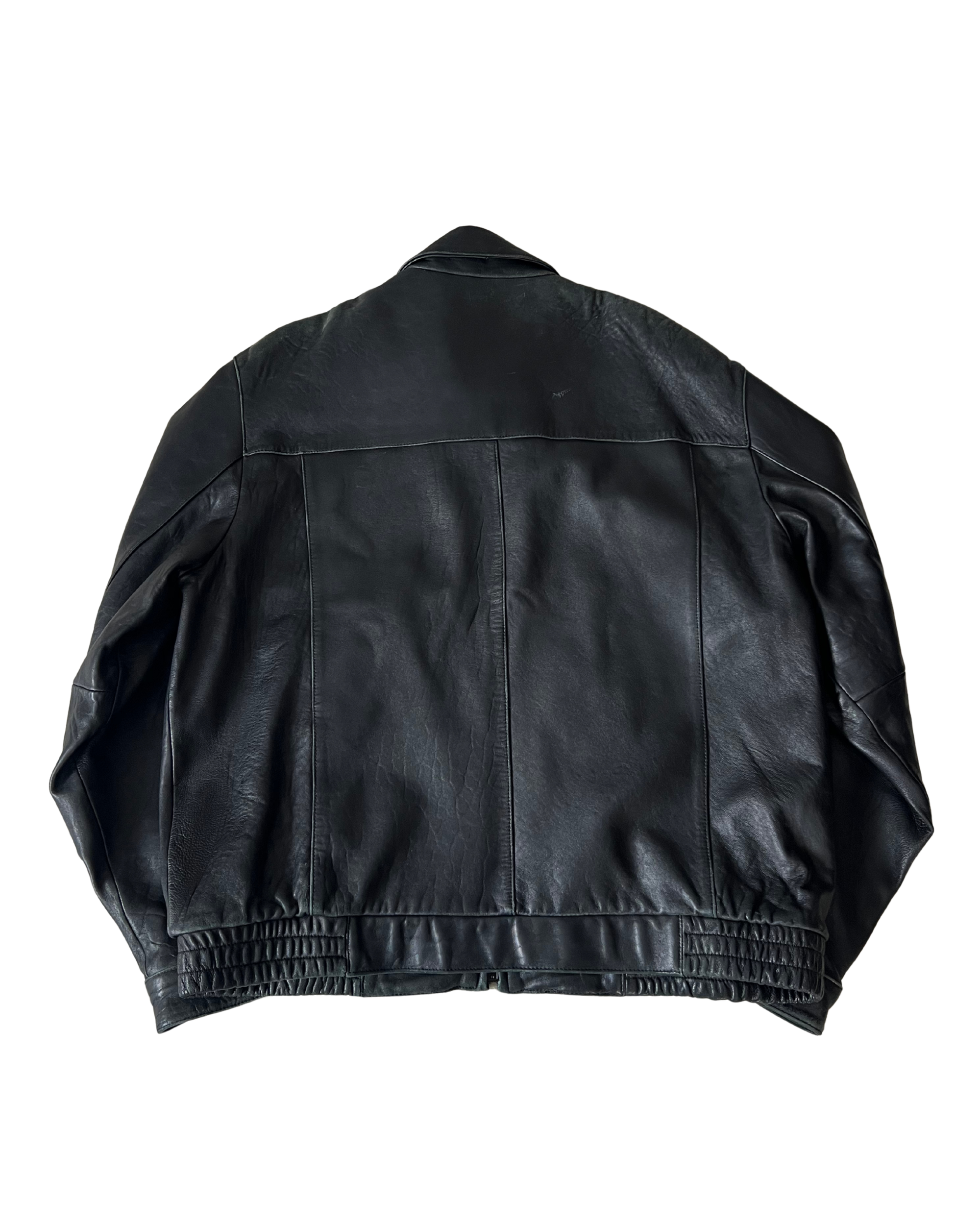Darcy Leather Bomber