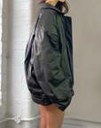 Delfino Leather Bomber