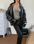 Las Vegas Leather Bomber