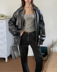 Las Vegas Leather Bomber