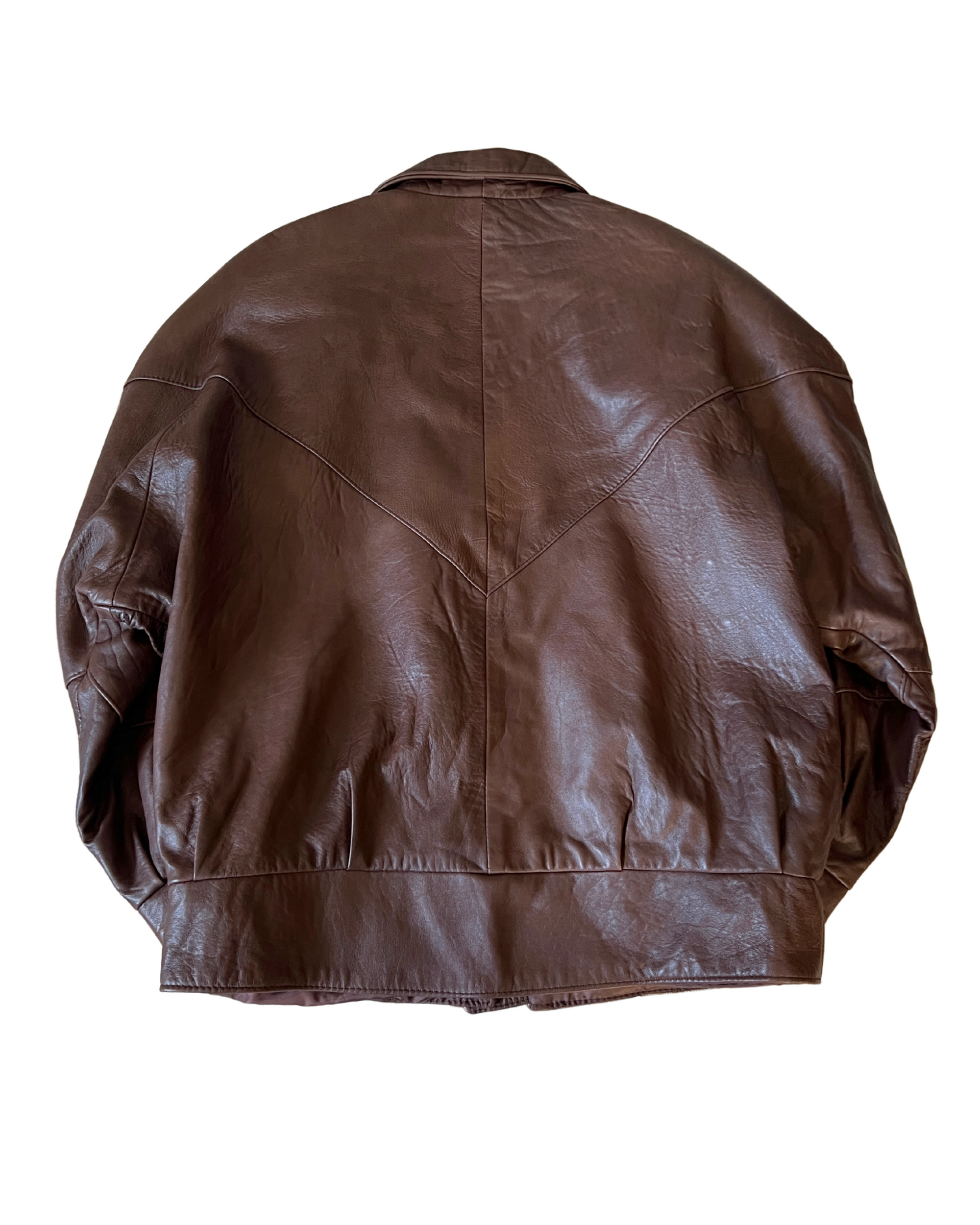 Sam Leather Bomber