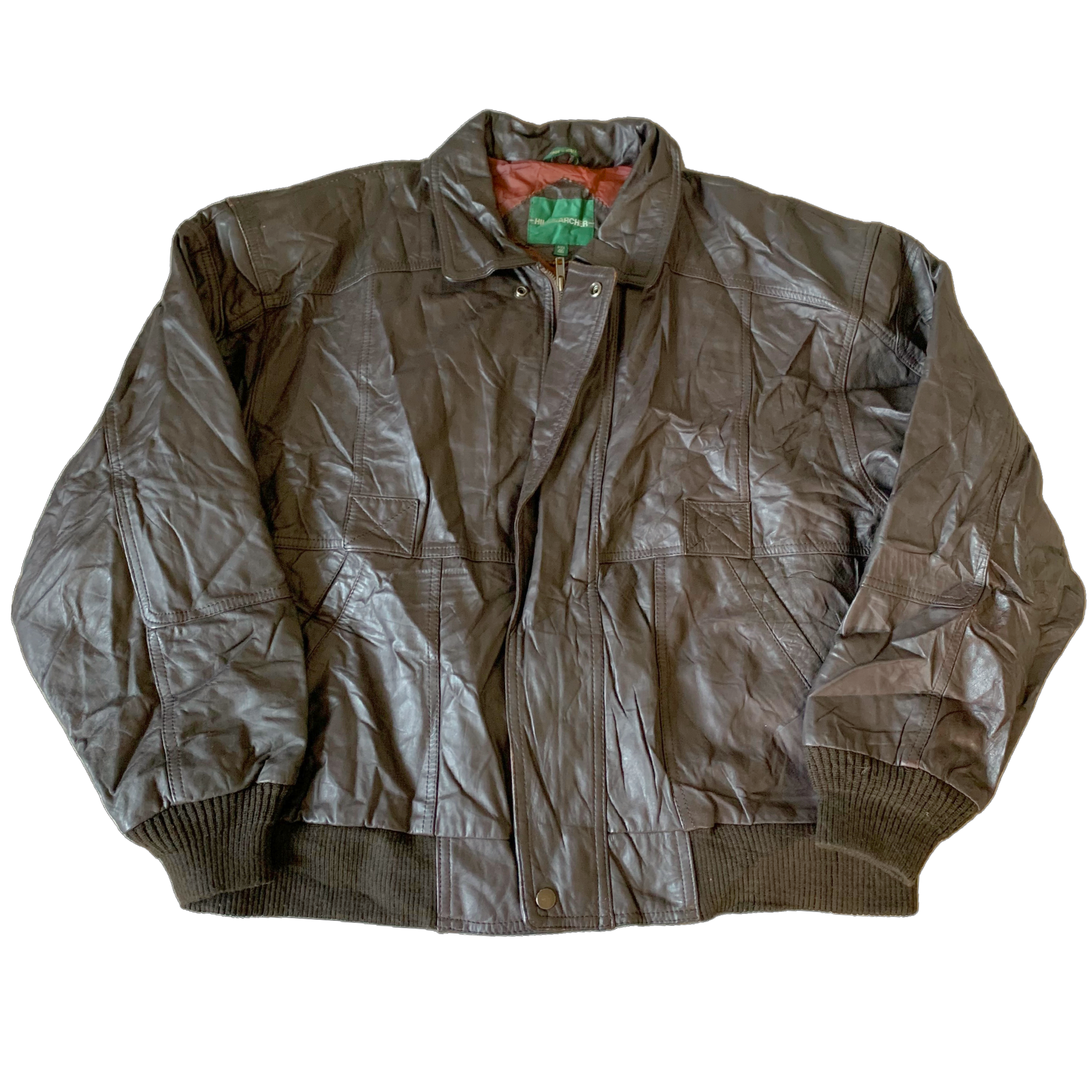 Archer Leather Bomber