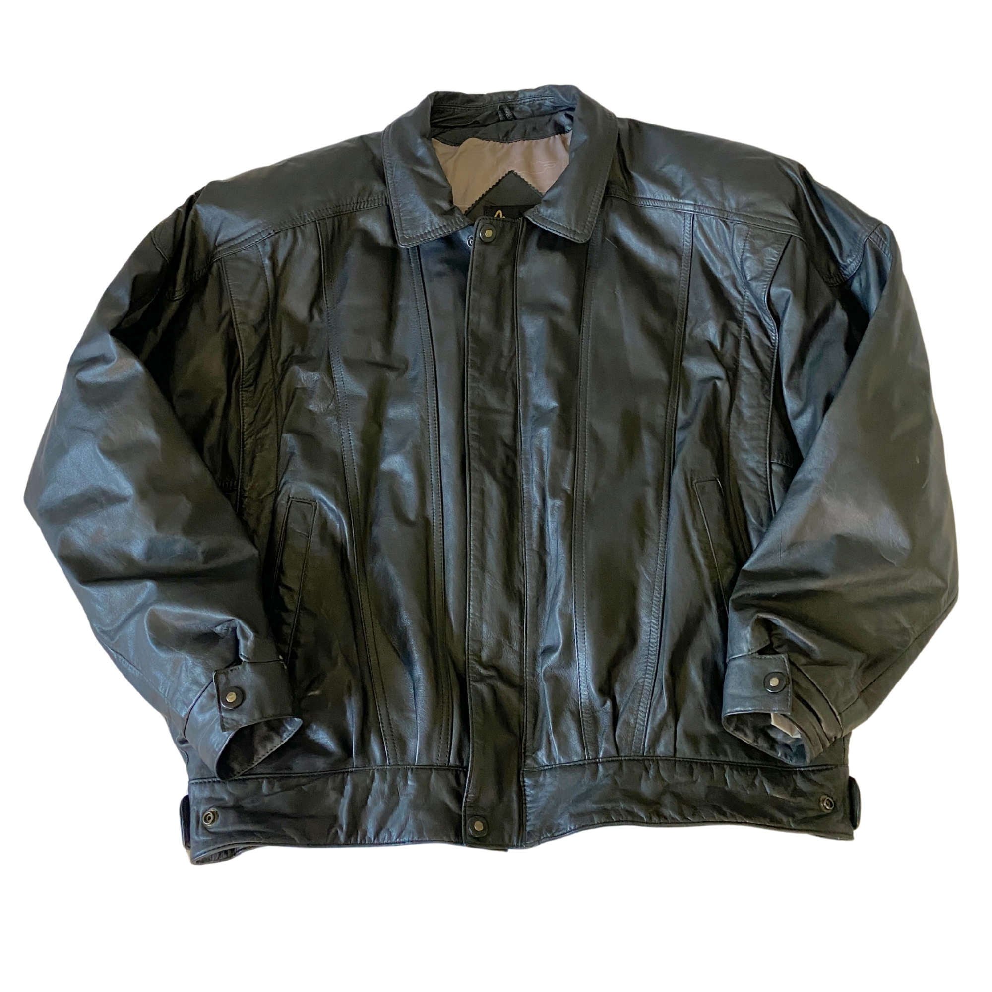 Delfino Leather Bomber