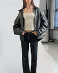 Danier Leather Bomber