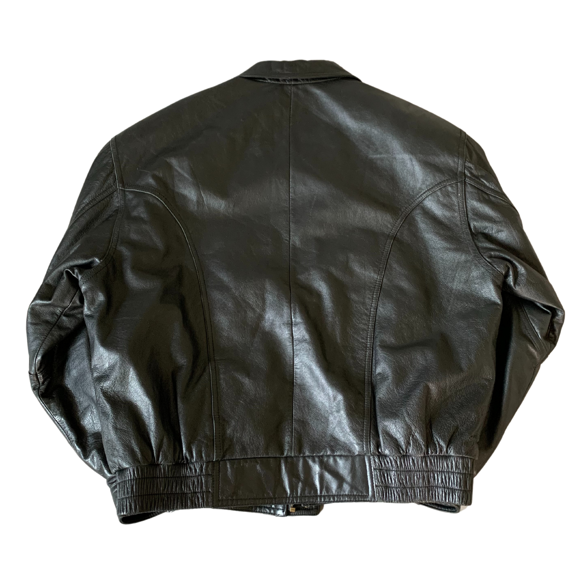 Moores Leather Bomber