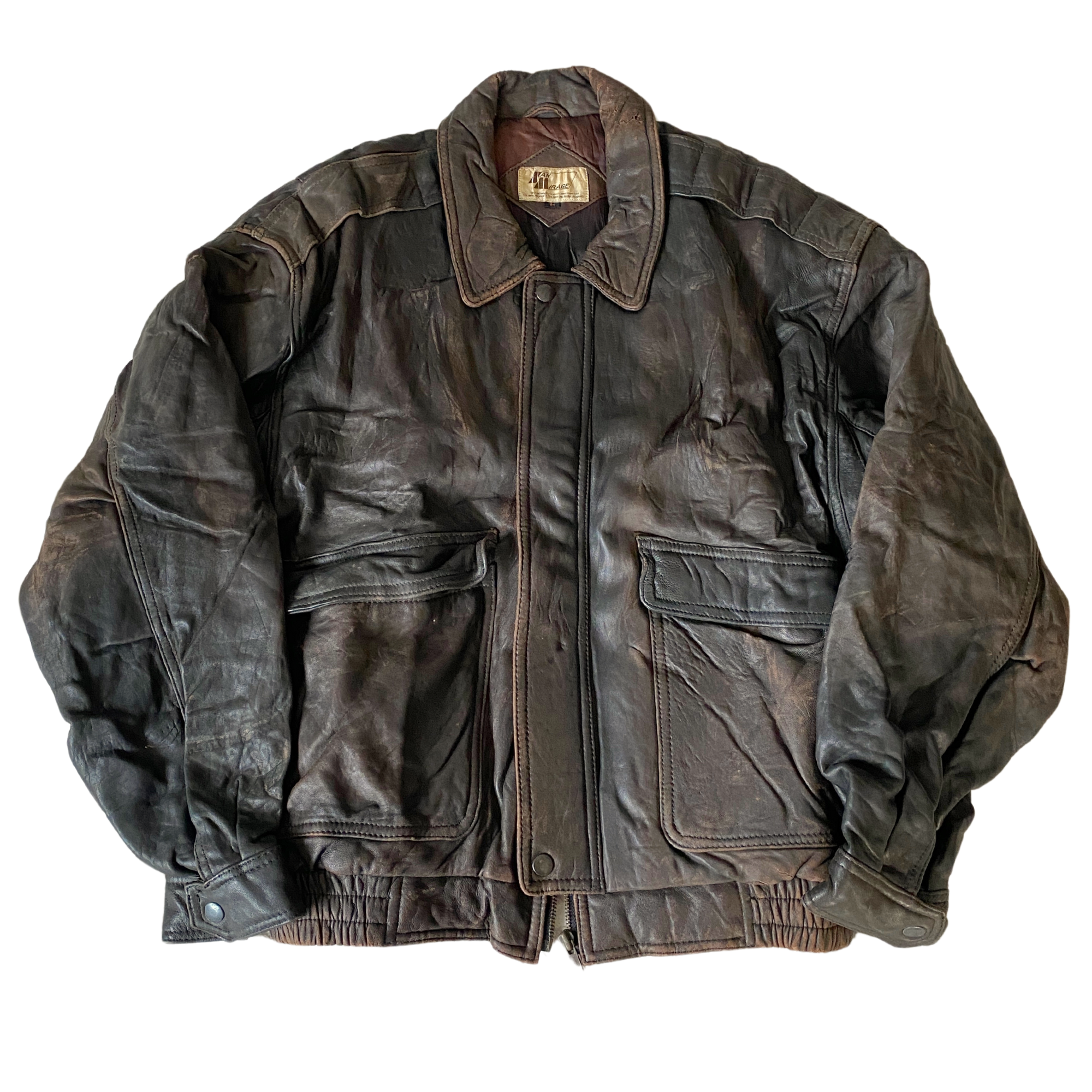 Ian Leather Bomber