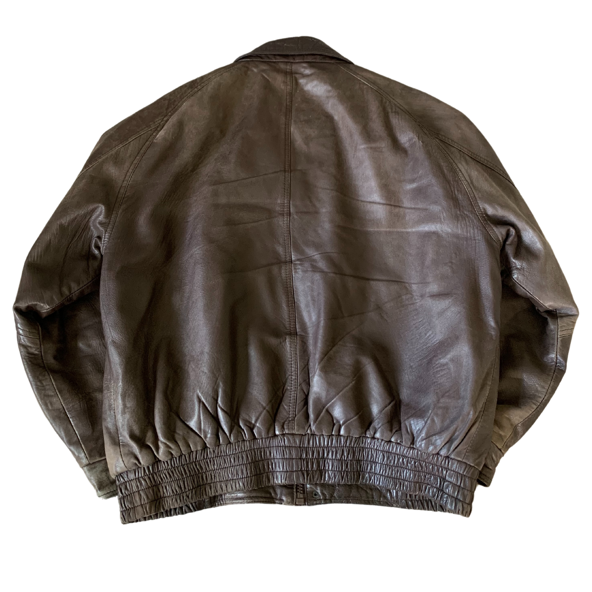 Blass Leather Bomber