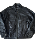 Perry Ellis Leather Bomber